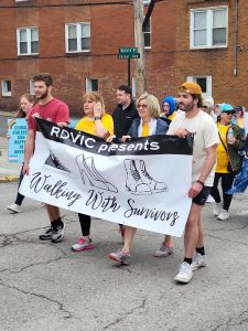 Hundreds walk in support of sexual assault survivors